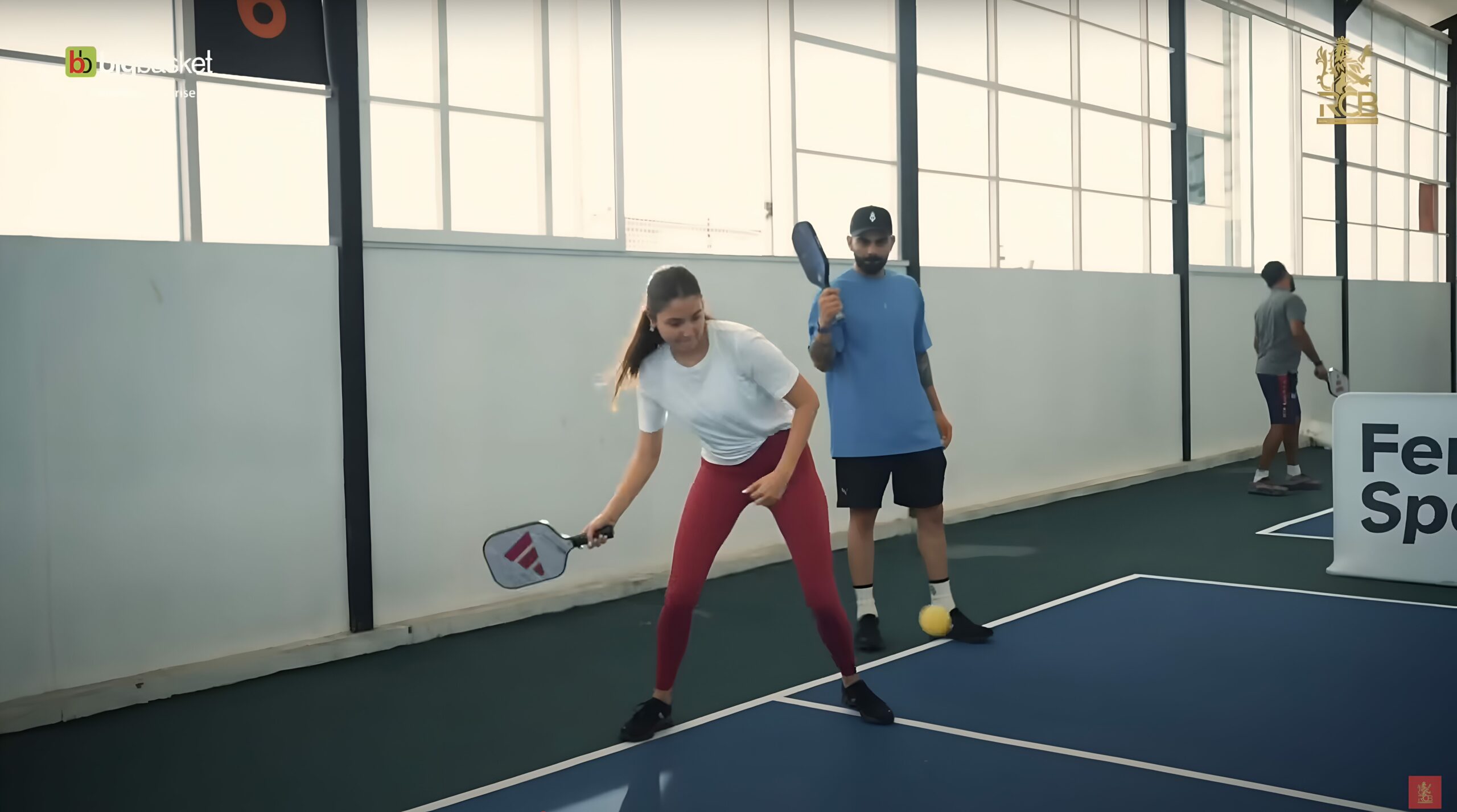 virat kohli playing pickleball